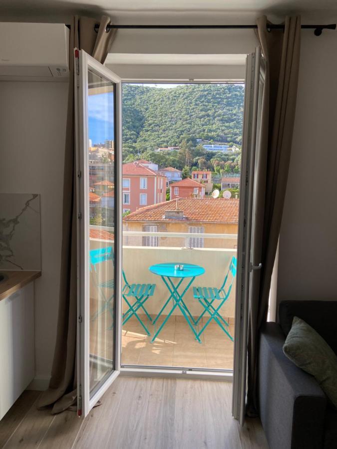 Ajaccio Magnifique T2 Neuf 40M2 Avec Balcon Au Trottel 4 Couchages Wifi Clim Parking Plage A Pieds 100M מראה חיצוני תמונה
