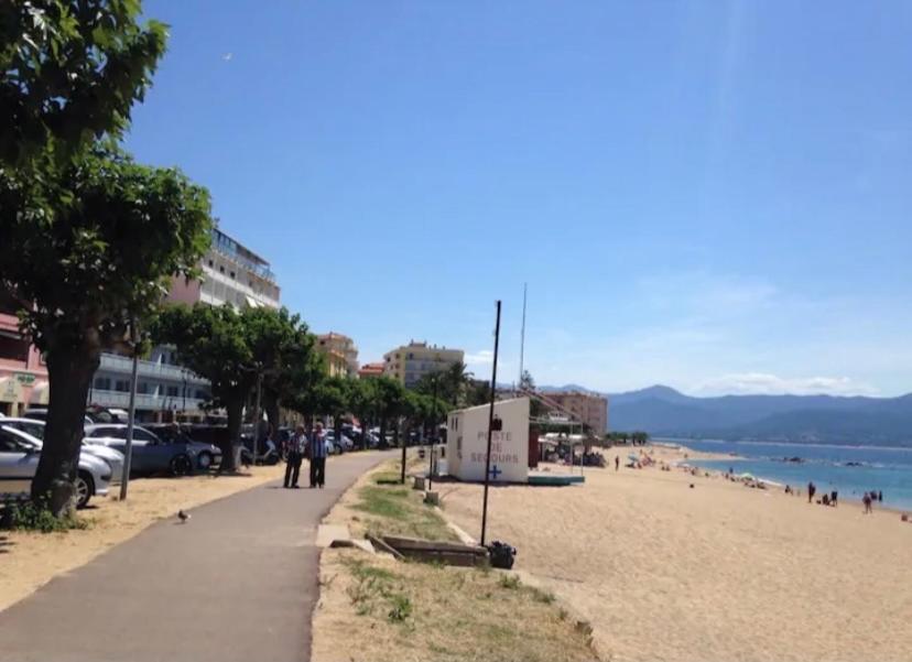 Ajaccio Magnifique T2 Neuf 40M2 Avec Balcon Au Trottel 4 Couchages Wifi Clim Parking Plage A Pieds 100M מראה חיצוני תמונה